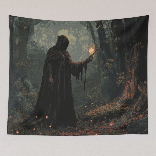 Item preview, Necromancer In 8bit designed and sold by Rtymer.