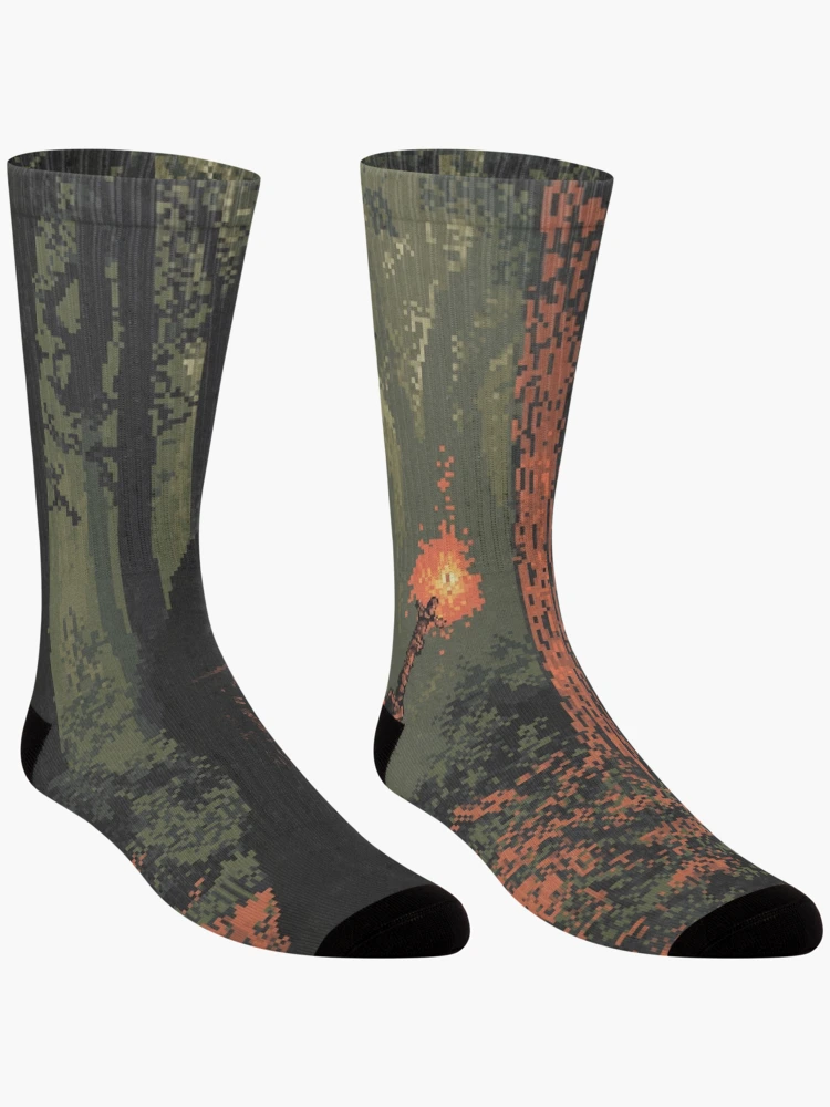 Thumbnail 3 of 5, Socks, Necromancer In 8bit designed and sold by Rtymer.