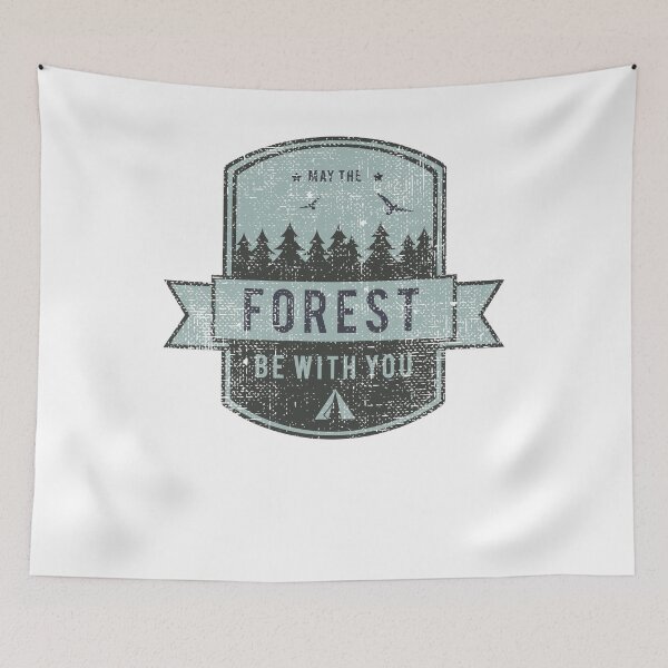 Item preview, Funny camping | May The Forest Be With You  designed and sold by ETIndustries.