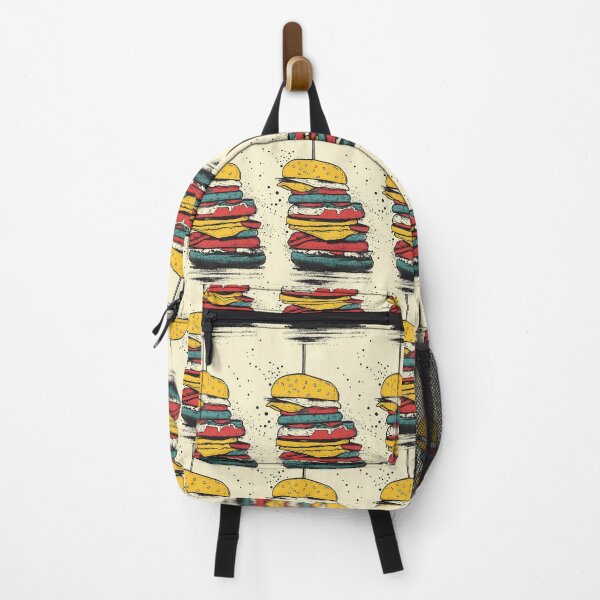 Item preview, Appetizing burgers and fries in vintage design designed and sold by Piotrek0001.