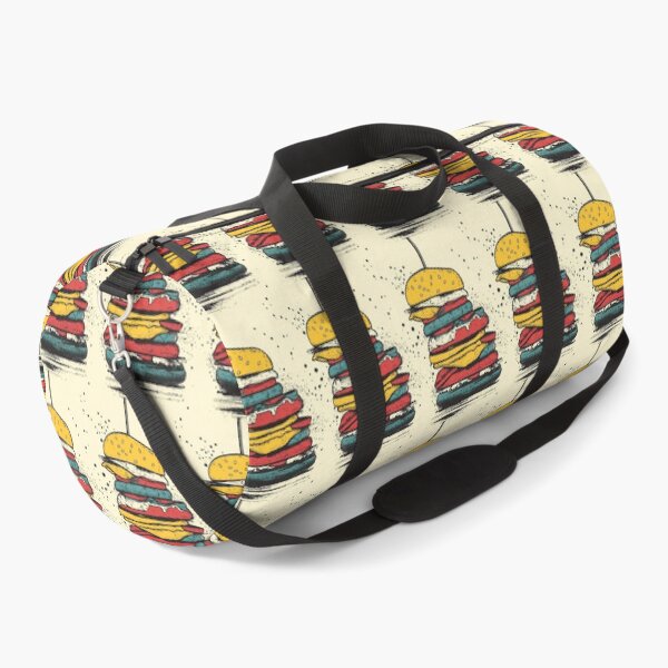 Item preview, Appetizing burgers and fries in vintage design designed and sold by Piotrek0001.