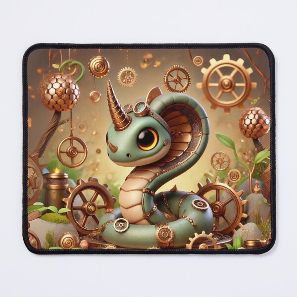 Artikelvorschau, Steampunk-Nashorn-Viper entworfen und verkauft von Sillytoe.