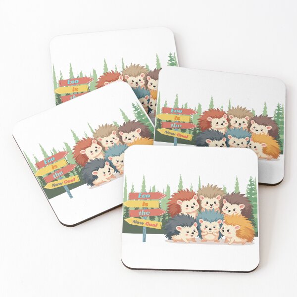 Item preview, Adorable Hedgehogs Promote Eco-Friendly Living designed and sold by monjamm.