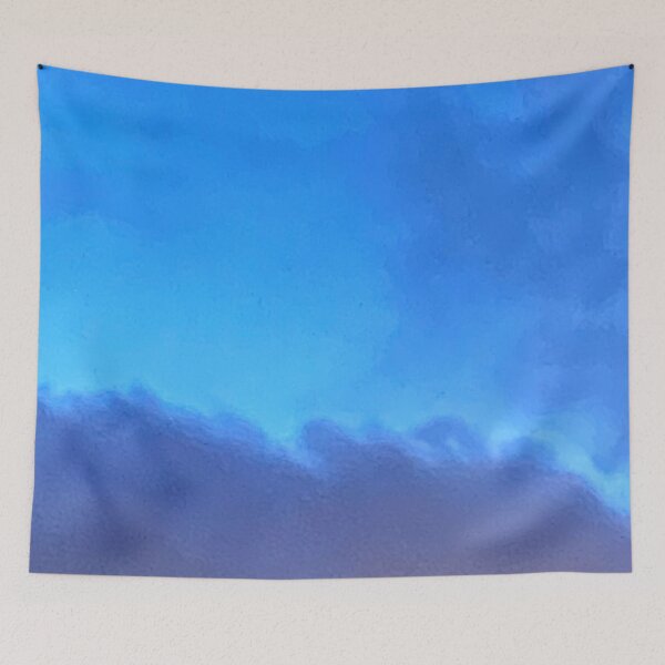 Item preview, Cold Ice Blue Cloudy Sky  designed and sold by CJRPics.
