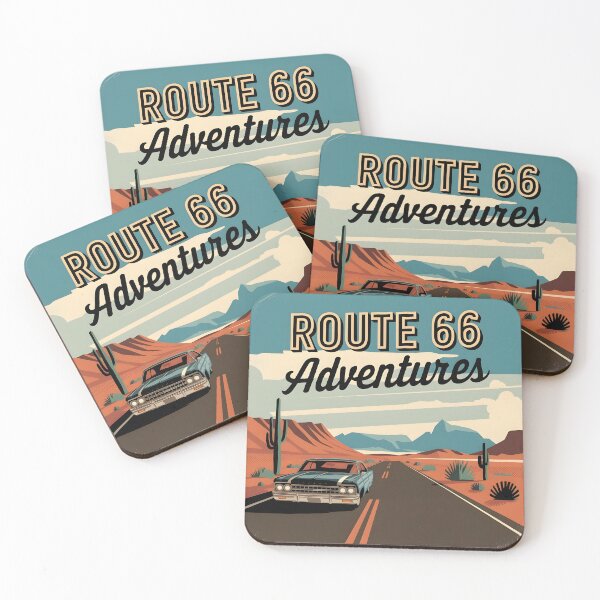 Item preview, Route 66 Adventures designed and sold by ArtFlow Creations.