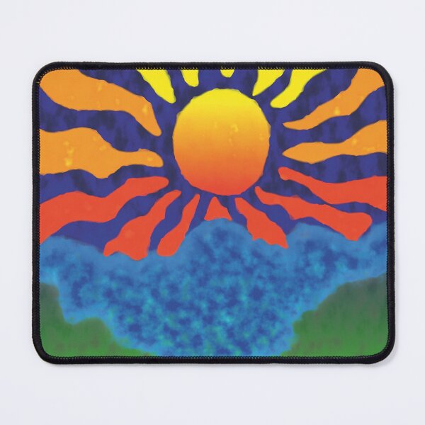 Item preview, Vibrant Watercolor Sun - Abstract Sunrise Art V1 designed and sold by JFlowXjw Design.