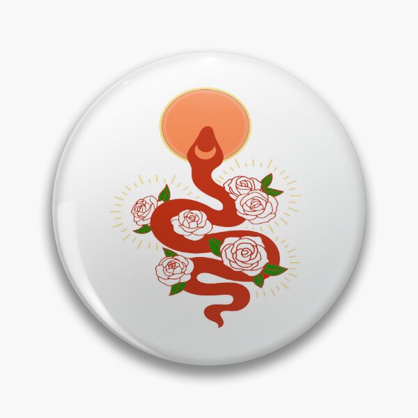 Item preview, Tet 2025 Chinese New Year of Snake Year 2025 Roses Snake Design designed and sold by Soulfulust .