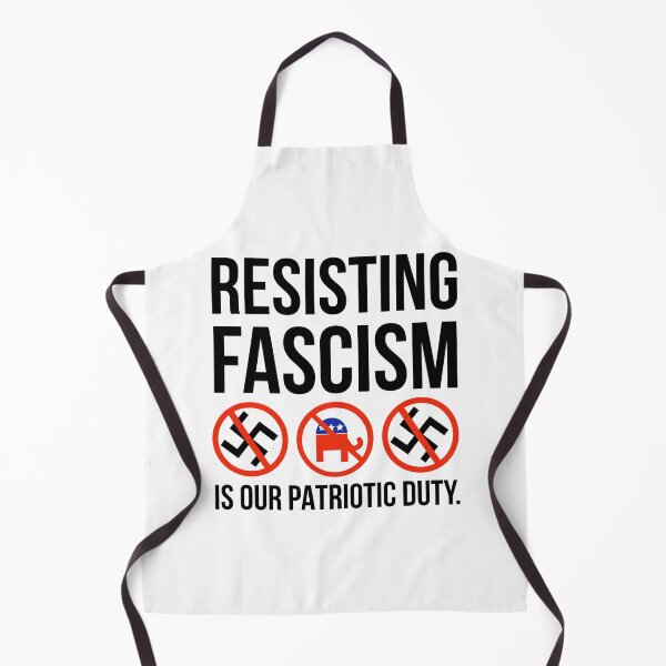 Item preview, Resisting fascism is our patriotic duty. designed and sold by Rachel the Artist .