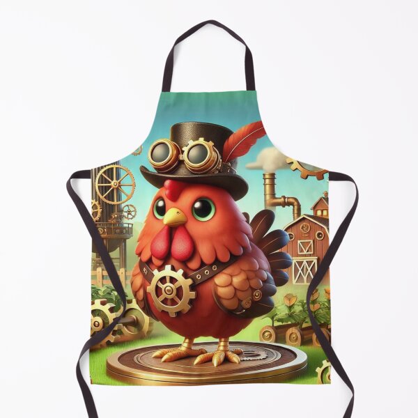 Item preview, Steampunk Rhode Island Red Chicken designed and sold by Sillytoe.