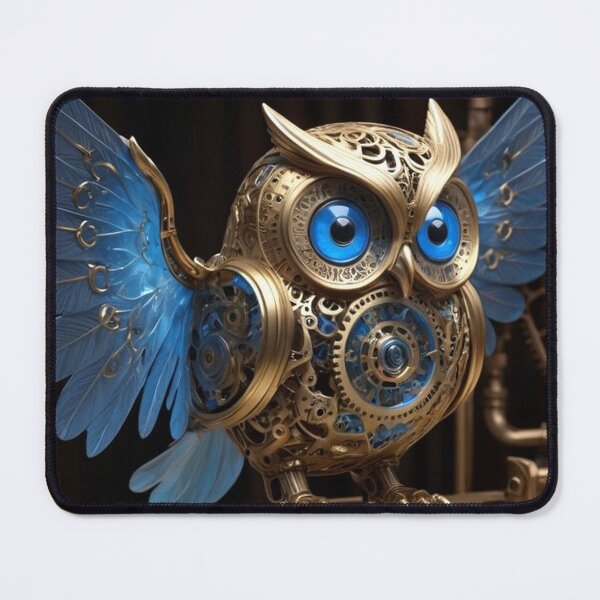 Item preview, Steampunk Fantasy Owl designed and sold by semenol.