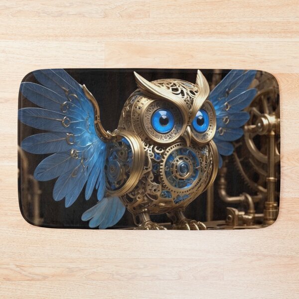Item preview, Steampunk Fantasy Owl designed and sold by semenol.