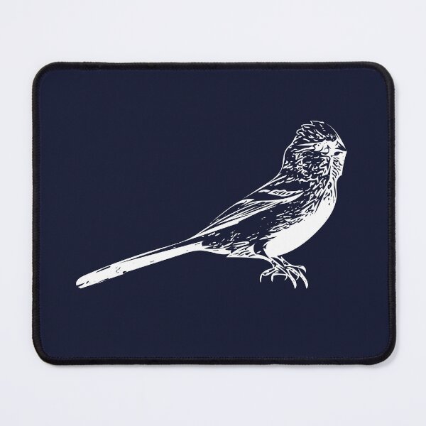 Item preview, Long-tailed Rosefinch White Design  designed and sold by designsasstultd.