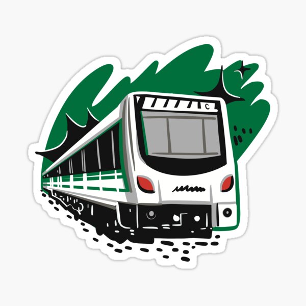 Item preview, C Series Train (Perth Western Australia) designed and sold by jasmineberry.