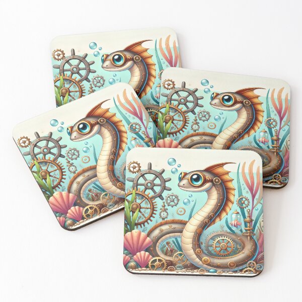 Item preview, Steampunk Ribbon Eel designed and sold by Sillytoe.