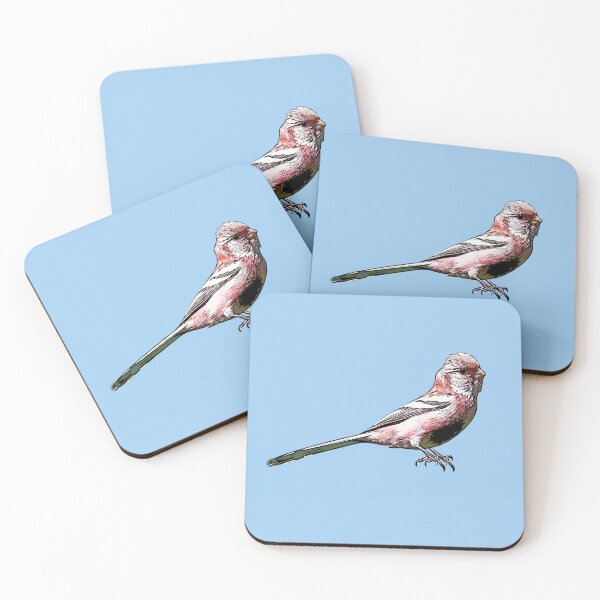 Item preview, Long-tailed Rosefinch Black Alternate Design  designed and sold by designsasstultd.