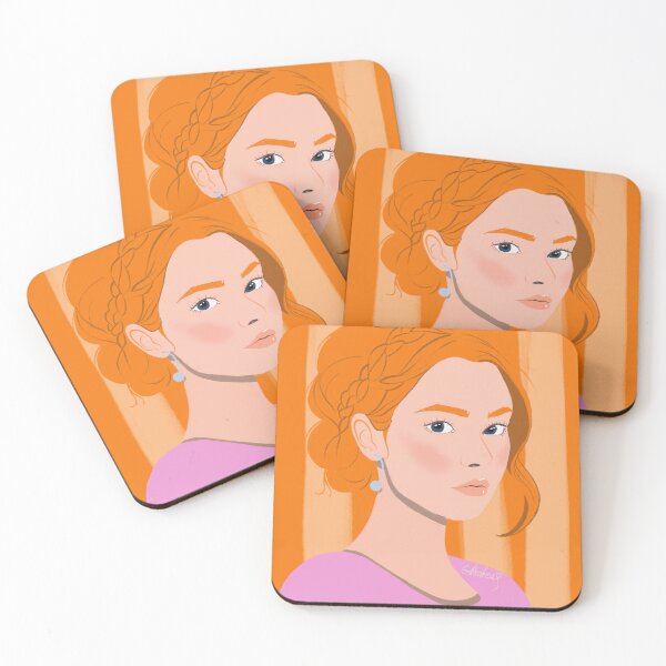 Item preview, Orange-Haired Girl  designed and sold by NjikShik.