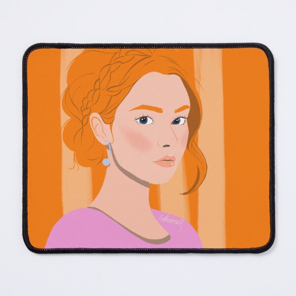 Item preview, Orange-Haired Girl  designed and sold by NjikShik.