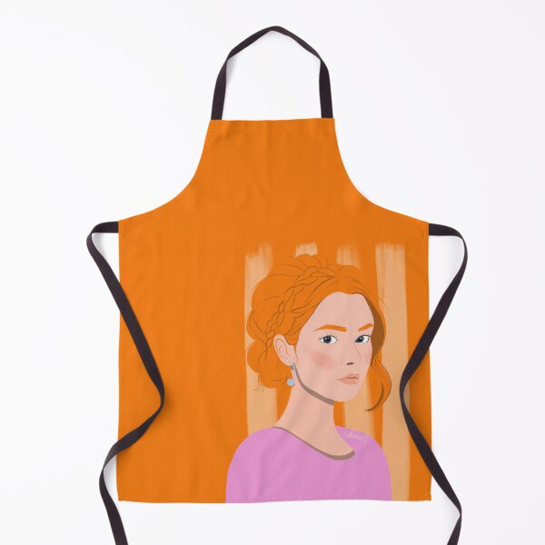 Item preview, Orange-Haired Girl  designed and sold by NjikShik.