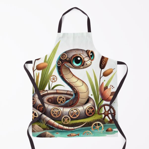 Item preview, Steampunk Ribbon Snake designed and sold by Sillytoe.