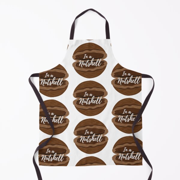 Item preview, In a Nutshell – Funny Wordplay Nut Design designed and sold by Ink on Thread.