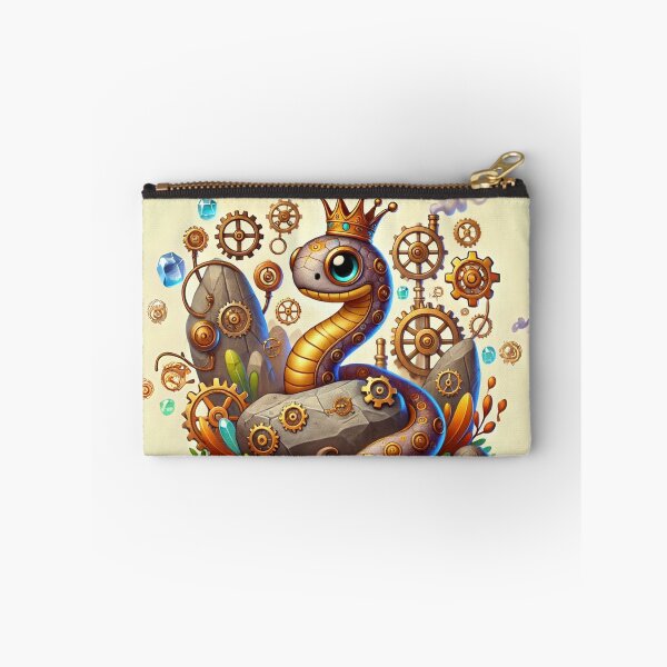 Item preview, Steampunk Crowned Rim Rock Snake designed and sold by Sillytoe.