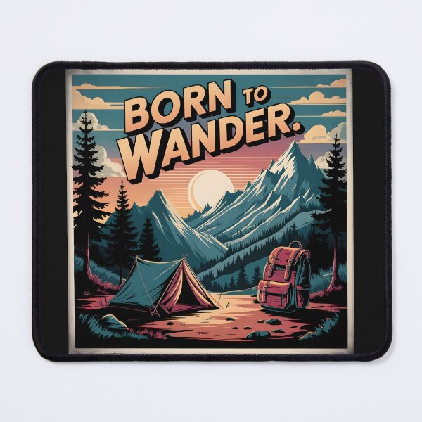 Item preview, Born to Wander designed and sold by ArtFlow Creations.