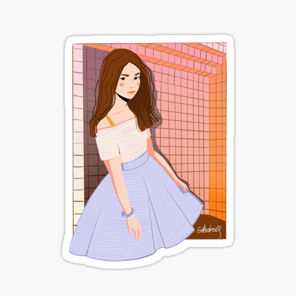 Item preview, Cute Girl  designed and sold by NjikShik.