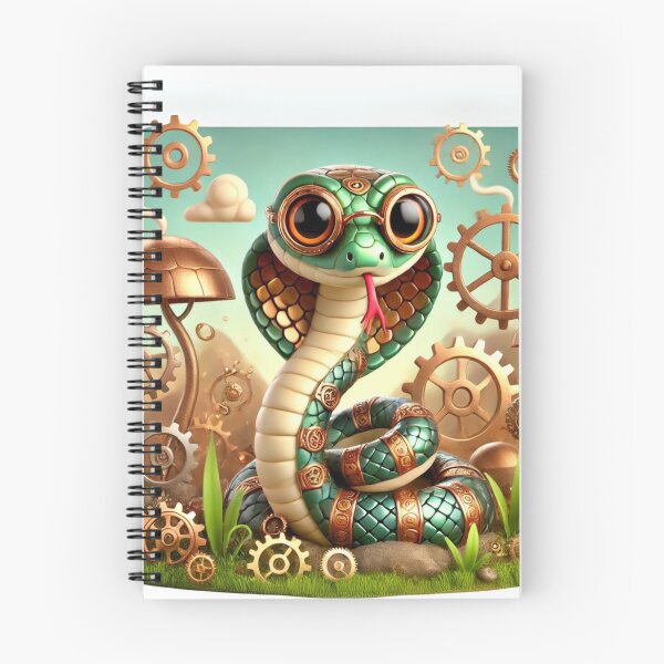 Item preview, Steampunk Rinkhals Snake designed and sold by Sillytoe.
