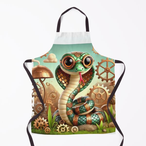Item preview, Steampunk Rinkhals Snake designed and sold by Sillytoe.