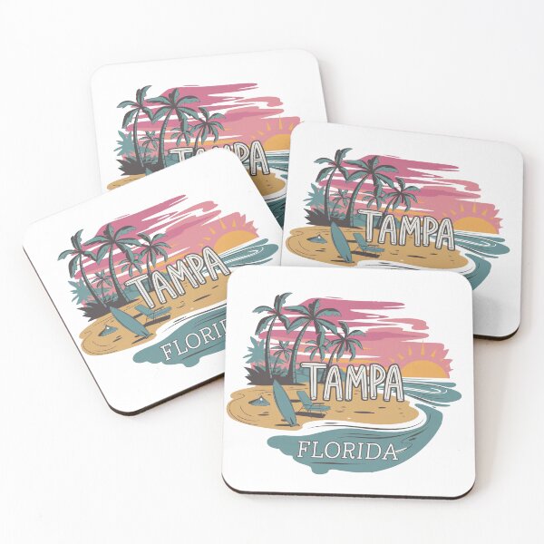 Item preview, Tampa Florida | Tampa's Coastal Bliss designed and sold by CircinusStore.
