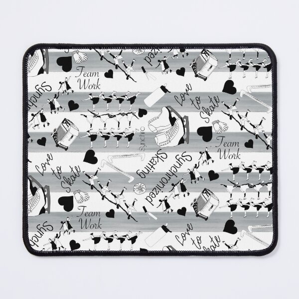 Item preview, Synchronized Skating Black and White, Striped Design designed and sold by Purposely Designed.