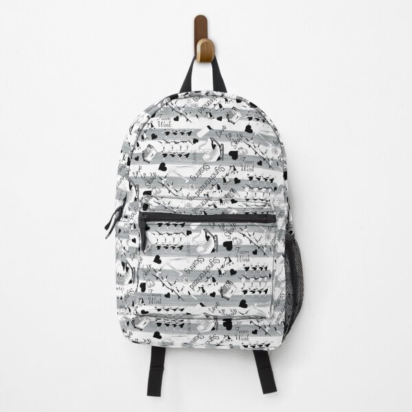 Item preview, Synchronized Skating Black and White, Striped Design designed and sold by Purposely Designed.