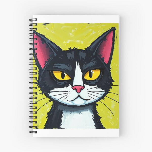 Item preview, A Bold and Colourful But Unimpressed Cat designed and sold by Nosy is Everything.