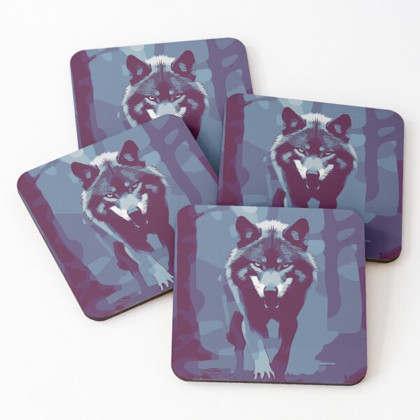 Item preview, wolf motif designed and sold by MartyAart.
