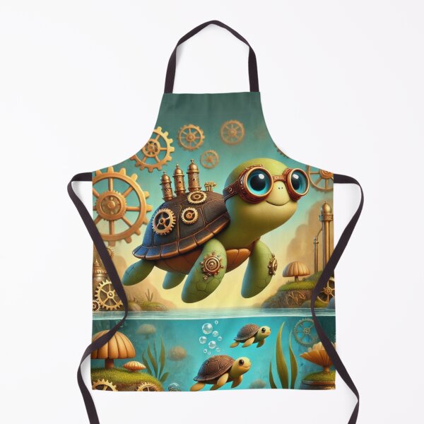 Item preview, Steampunk River Turtle designed and sold by Sillytoe.