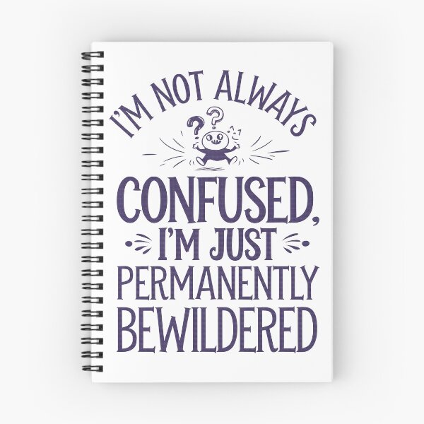 Item preview, Permanently Bewildered T-Shirt designed and sold by LaughWear Co..