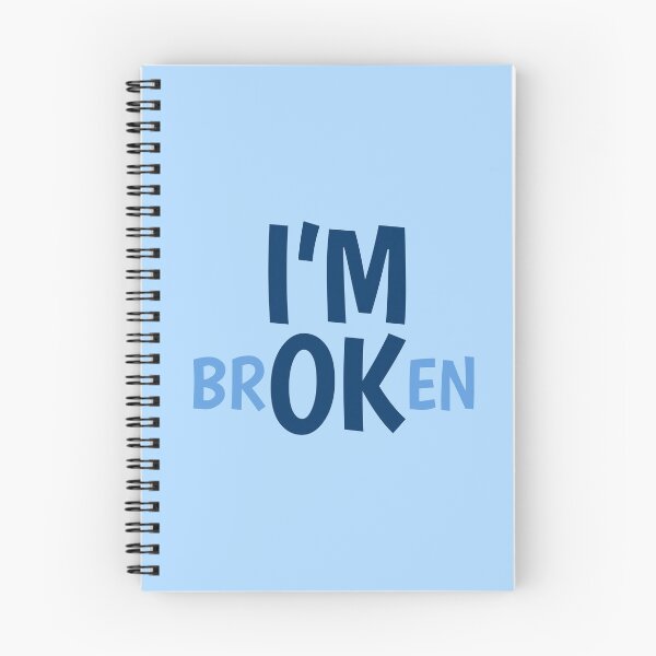 Item preview, I'M Ok (Broken) | Blue designed and sold by FilipeFerreira.