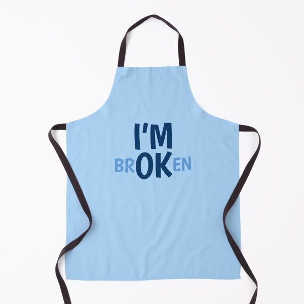 Item preview, I'M Ok (Broken) | Blue designed and sold by FilipeFerreira.