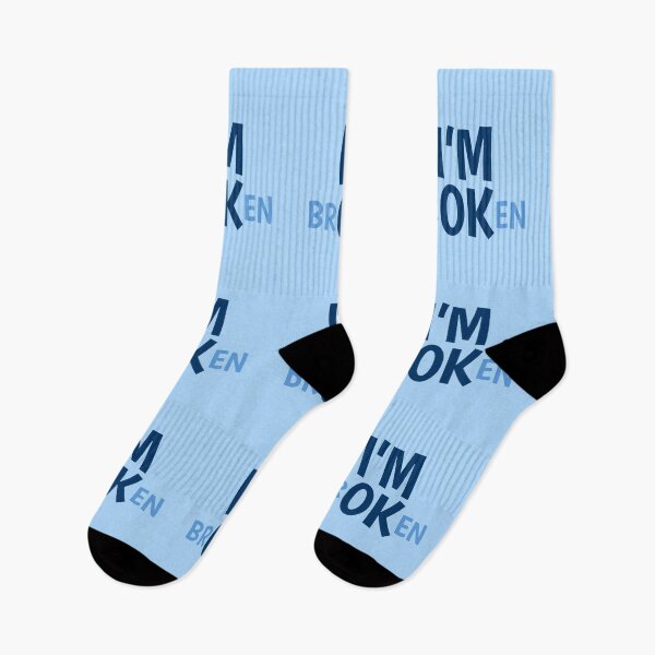 Item preview, I'M Ok (Broken) | Blue designed and sold by FilipeFerreira.