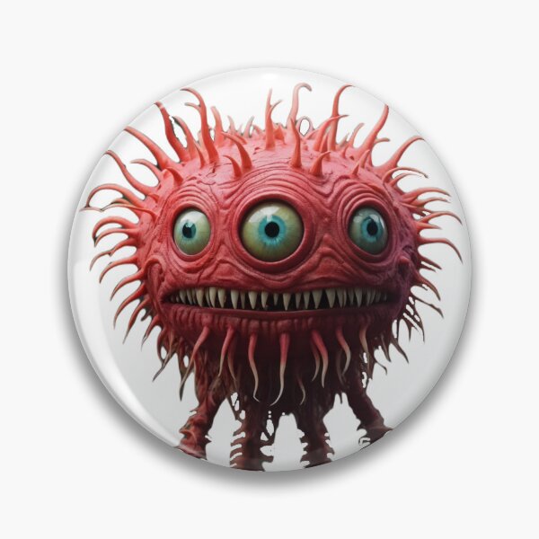 Item preview, Red Monster 1 designed and sold by Freewebnuaiart.