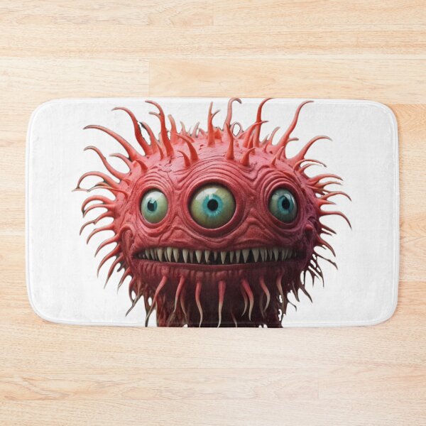Item preview, Red Monster 1 designed and sold by Freewebnuaiart.