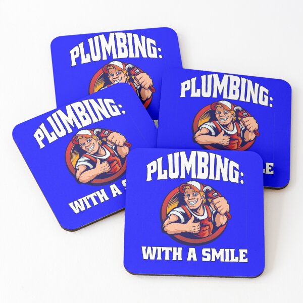 Item preview, Occupation Plumber Funny Art Design Plumbing: With A Smile designed and sold by fantasticdesign.