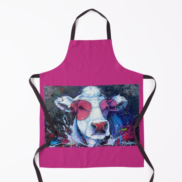 Item preview, Cow with glasses in Gaspésie designed and sold by SChampoux.