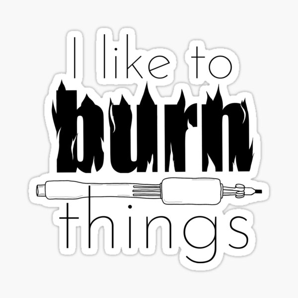 Item preview, I like to BURN things designed and sold by wood burn corner.