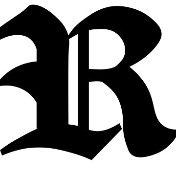 Artwork thumbnail, Letter 'R' by kristimb
