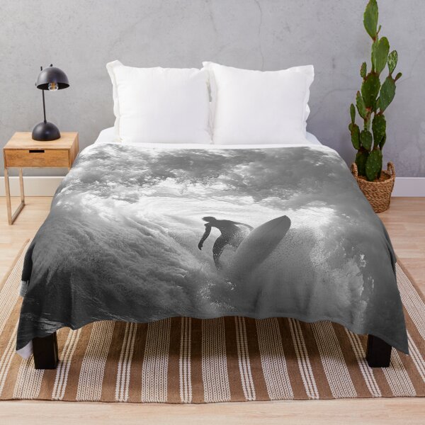 Item preview, BIG WAVE SURFER RIDING THE TUBE BARREL designed and sold by NikoDeeko.