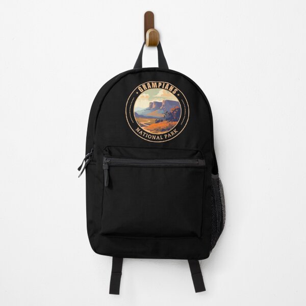 Item preview, Grampians National Park in Victoria Australia Retro Travel Art Badge designed and sold by MaateoDesign.
