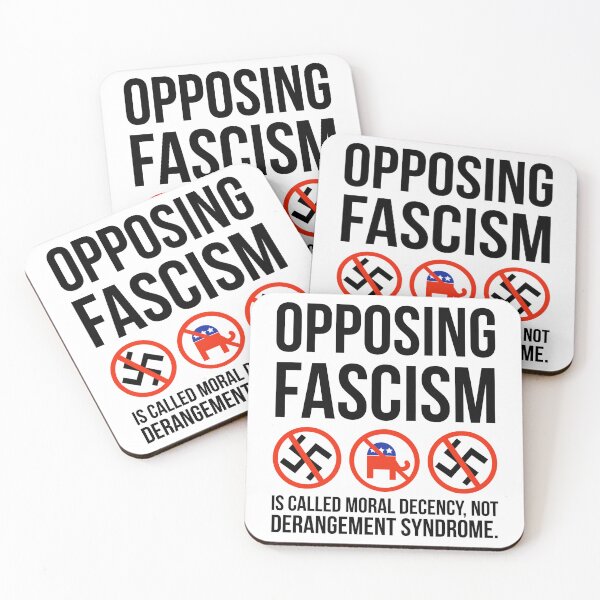 Item preview, Opposing fascism is called moral decency. designed and sold by Rachel the Artist .