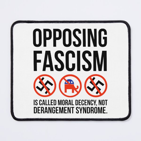 Item preview, Opposing fascism is called moral decency. designed and sold by Rachel the Artist .