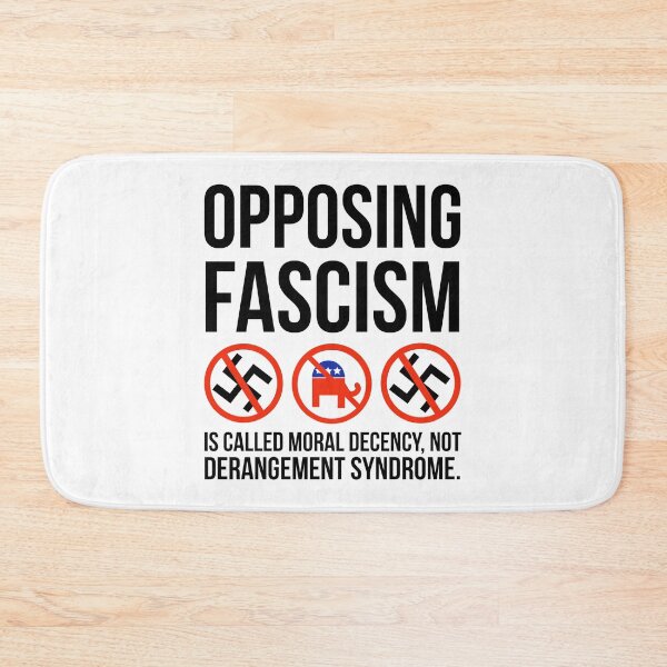 Item preview, Opposing fascism is called moral decency. designed and sold by Rachel the Artist .